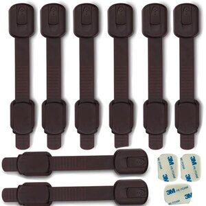 Child Safety Cabinet Locks for Baby Proof, Child Proof Safety Locks (8Packs)